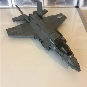 Lego | Holiday | Stealth Fighter Brickmania Model Plane  Stealth Fighter Brickmania model plane built with original  pieces. main image 0